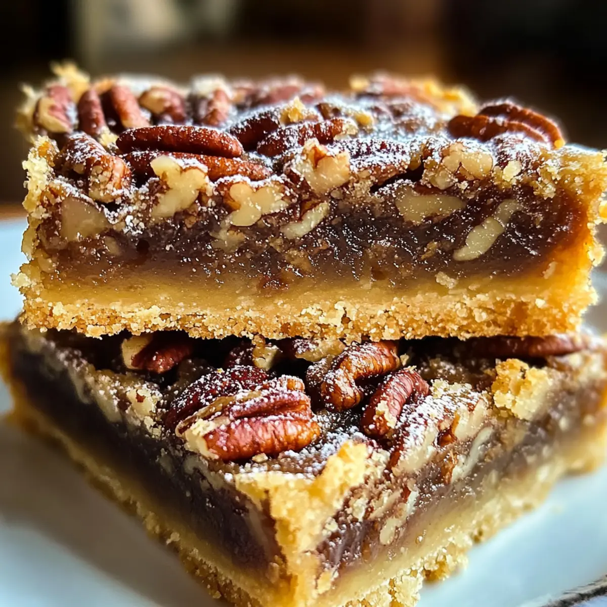 Pecan Pie Bars Sweet Squares