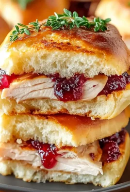 Cranberry Turkey Sliders