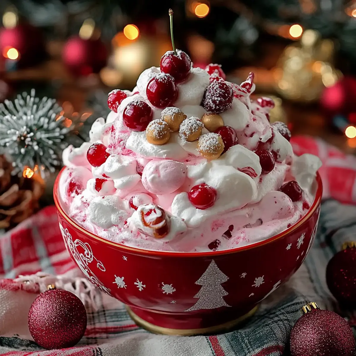 Christmas Cherry Fluff
