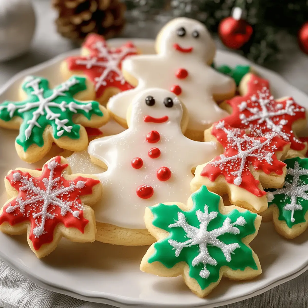 Soft Christmas Sugar Cookies That Melt in Your Mouth!