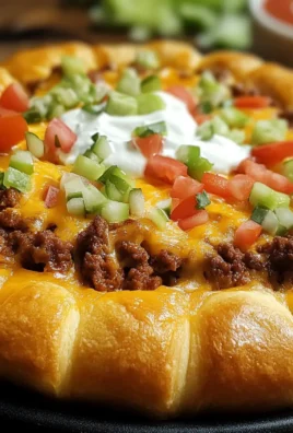 Pillsbury Crescent Roll Taco Bake