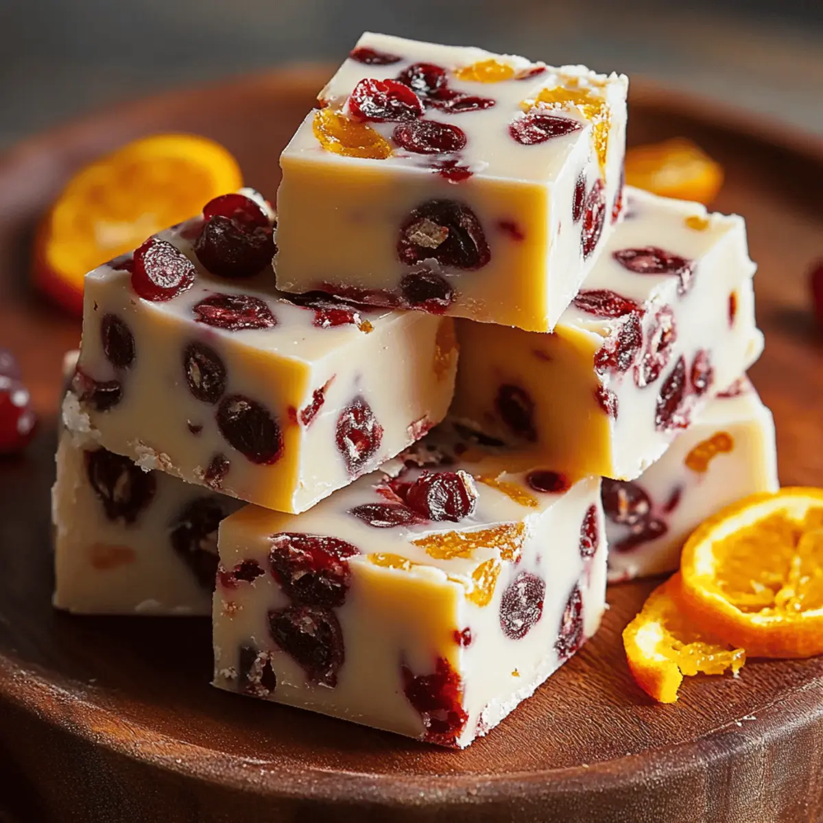 Cranberry Orange Fudge