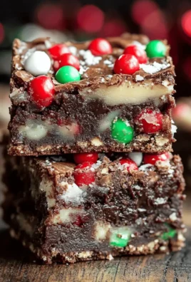 Christmas Magic Layer Brownie Bars