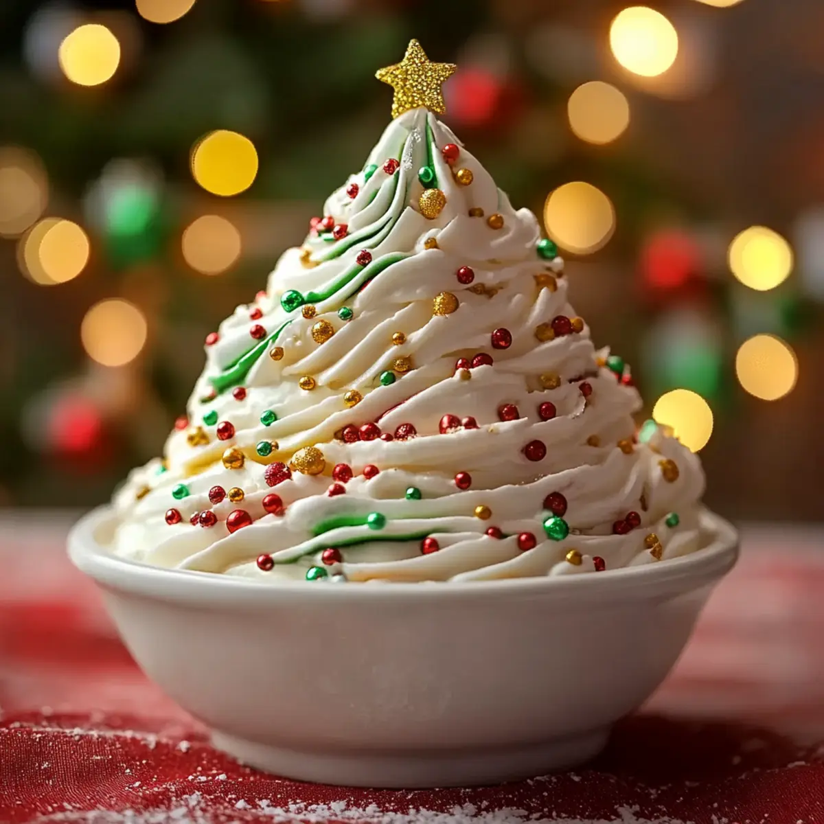 Christmas Tree Cake Dip