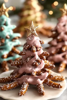 Chocolate Pretzel Trees