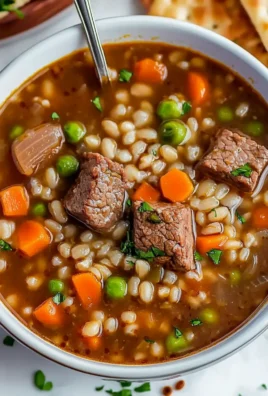 Beef Barley Vegetable Soup