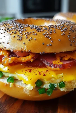 Breakfast Bagel Sandwich