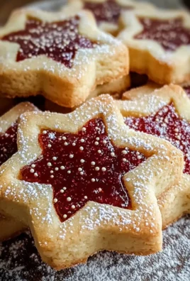Sugar Plum Shortbread Cookies