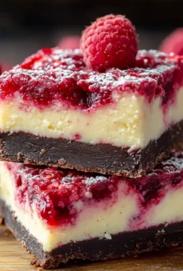 White Chocolate Raspberry Cheesecake Bars