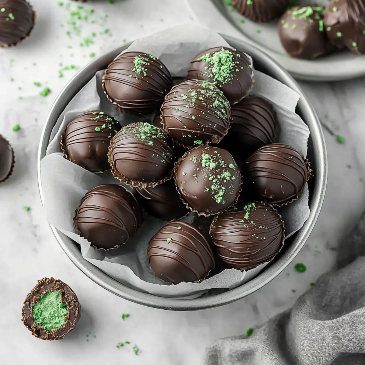 Thin Mint Truffles