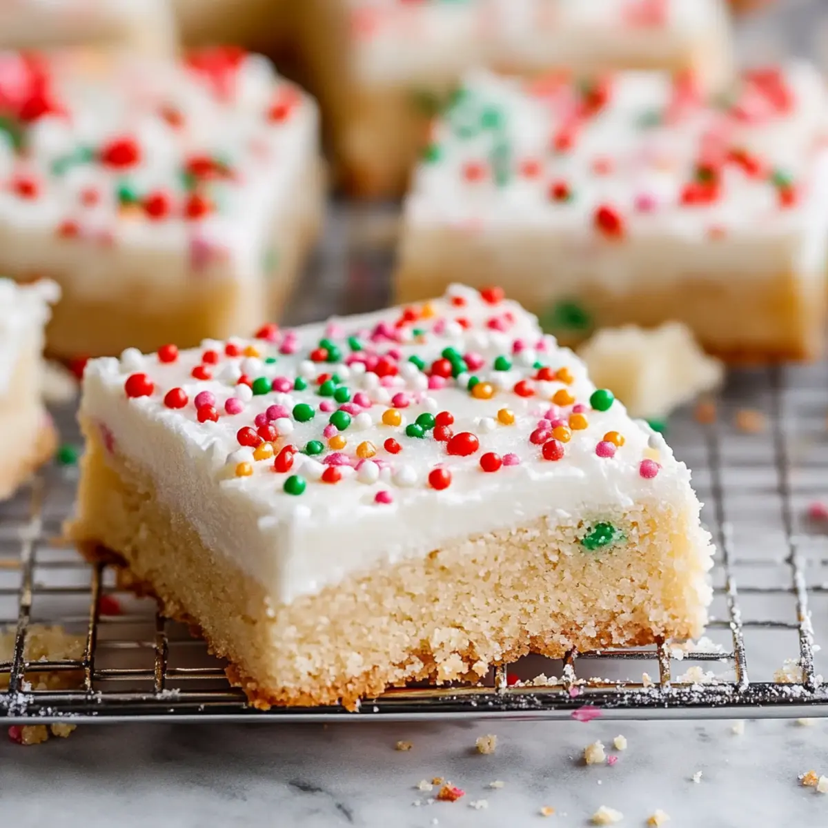 Sugar Cookie Bars