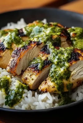Peruvian Chicken with Aji Verde & Cilantro Rice