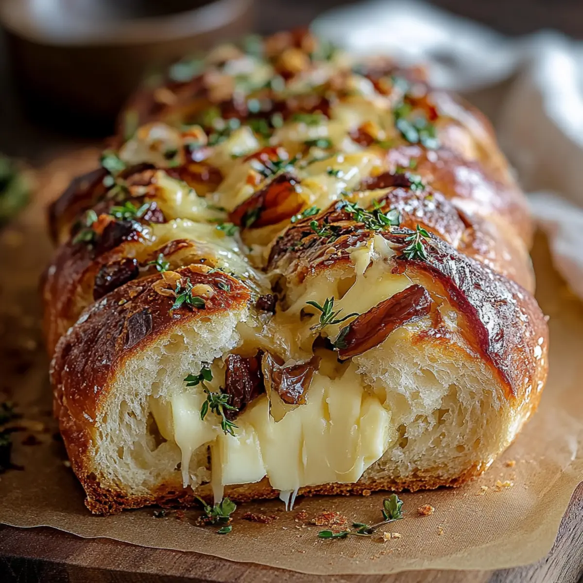Brie Cheese Bread