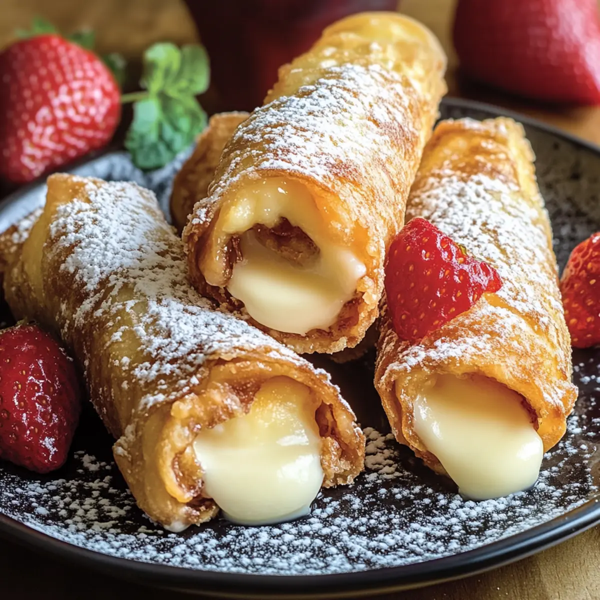 Cheesecake Egg Rolls