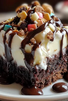 Hot Fudge Sundae Brownie