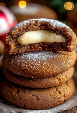 Gingerbread Cheesecake Cookies