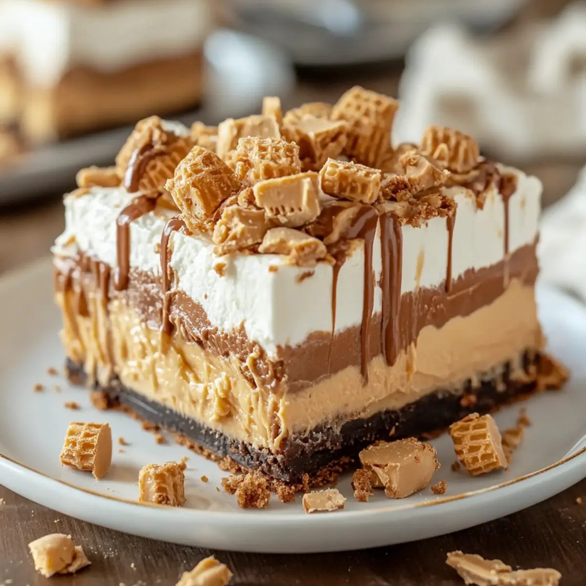 Peanut Butter Layered Delight
