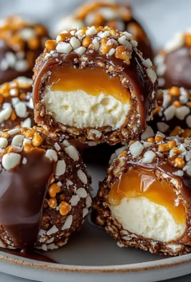 Salted Caramel Pretzel Cheesecake Balls