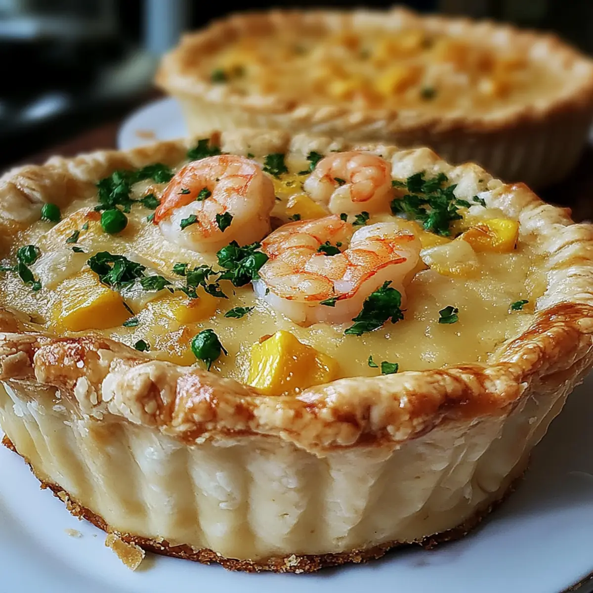 Florida Shrimp Cheddar Pie