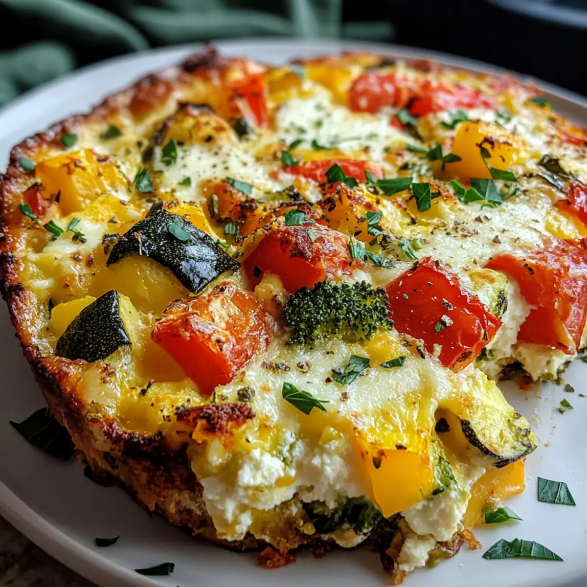 Cottage Cheese and Veggie Bake