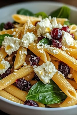 Feta & Cranberry Penne Salad