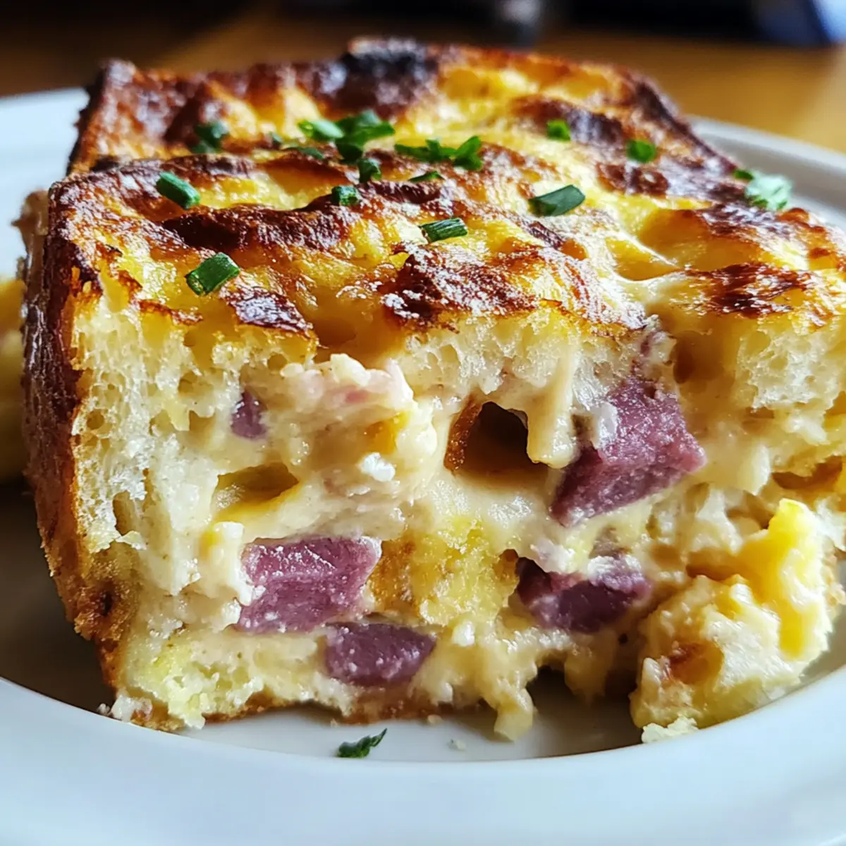Monte Cristo Breakfast Casserole