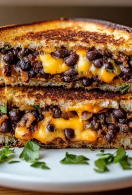 Black Bean Grilled Cheese