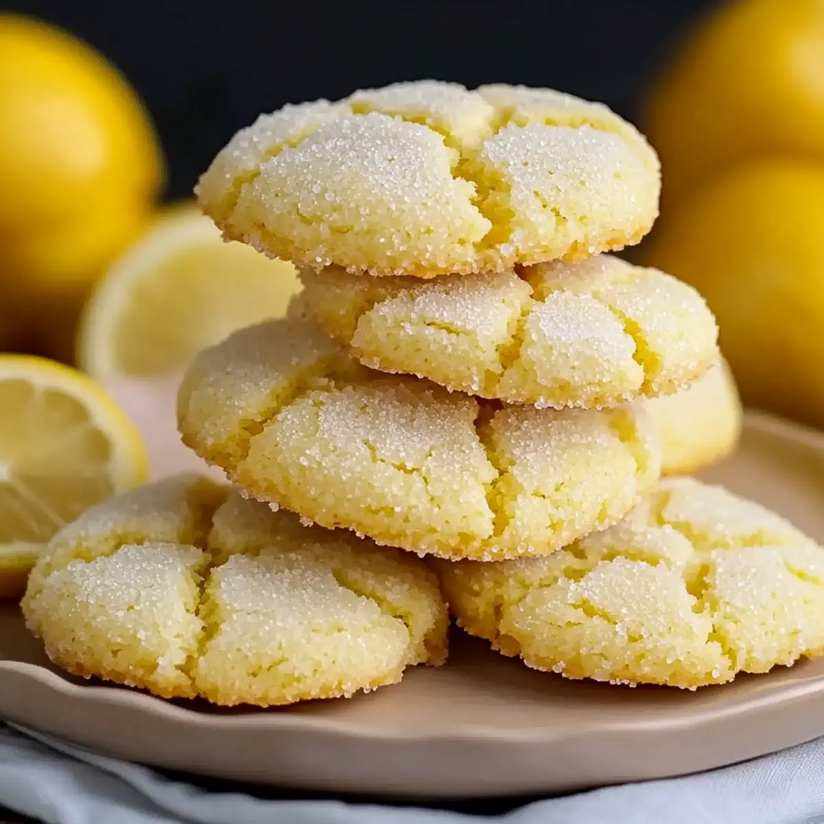 Lemon Sugar Cookies