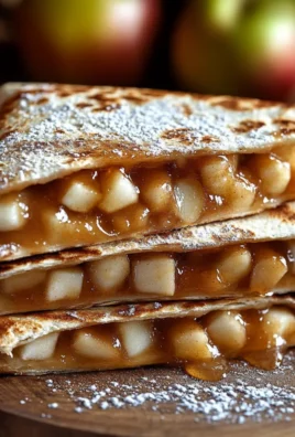 Apple Cinnamon Breakfast Quesadillas