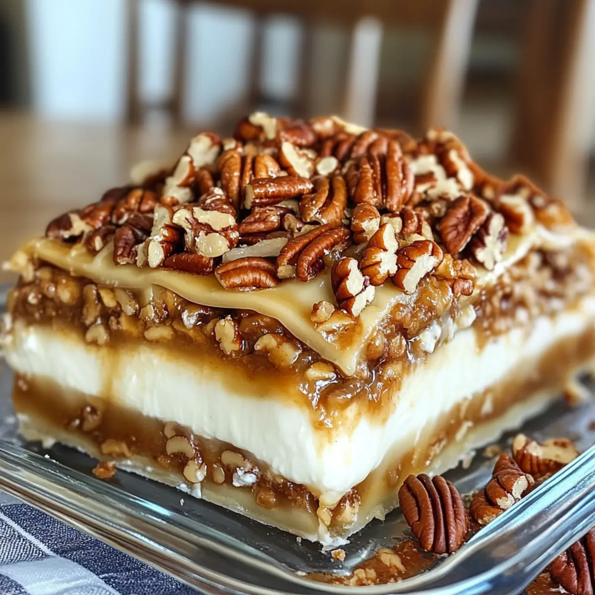 Pecan Pie Lasagna