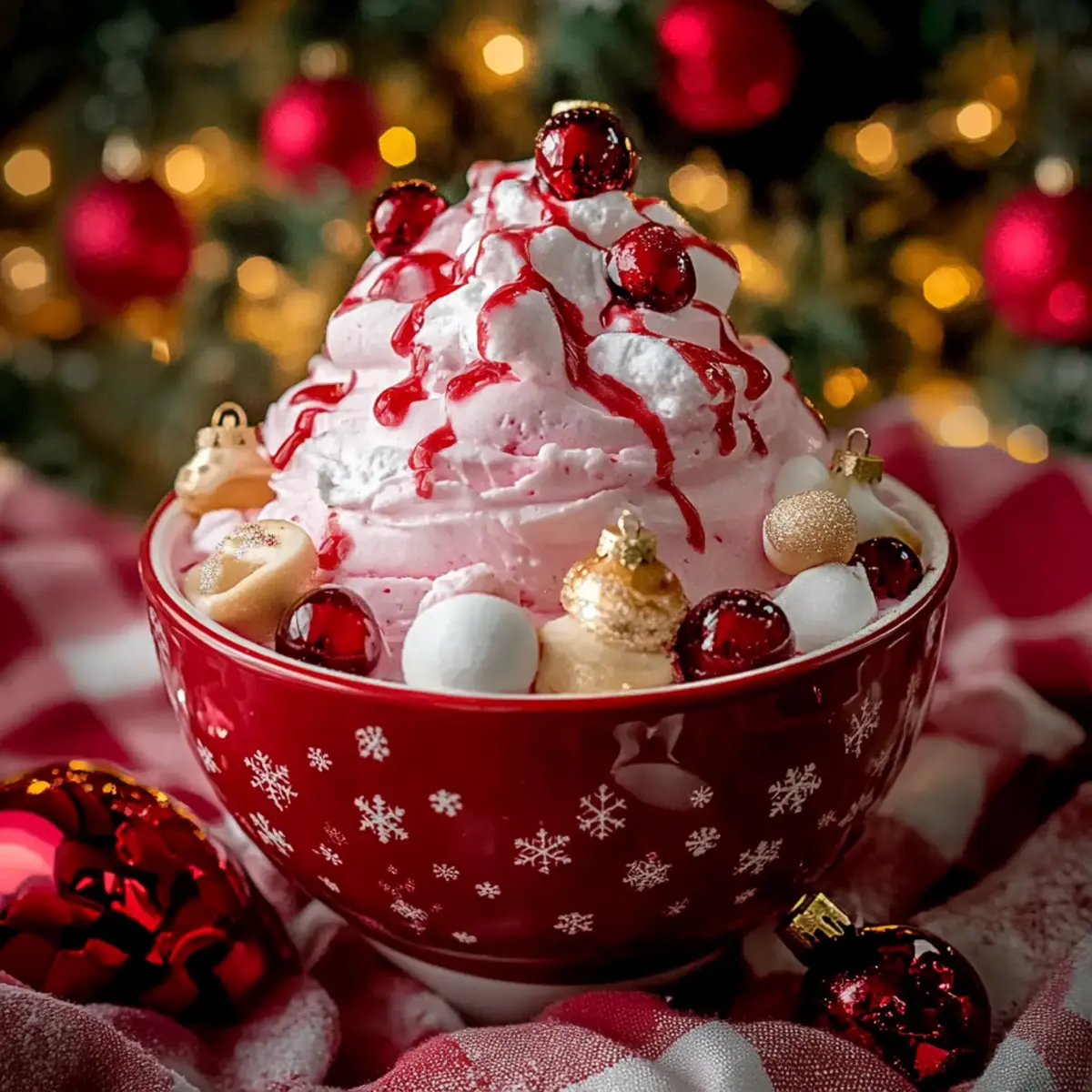 Christmas Cherry Fluff