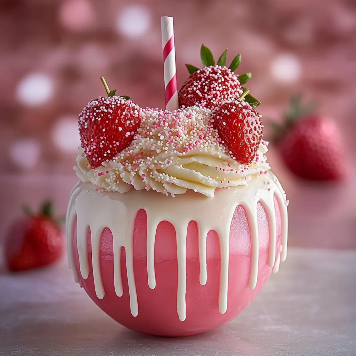 Strawberry Crunch Cheesecake Candy Apples