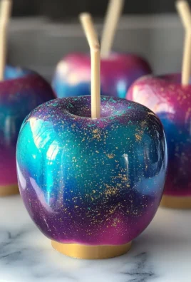 Galaxy Candy Apples