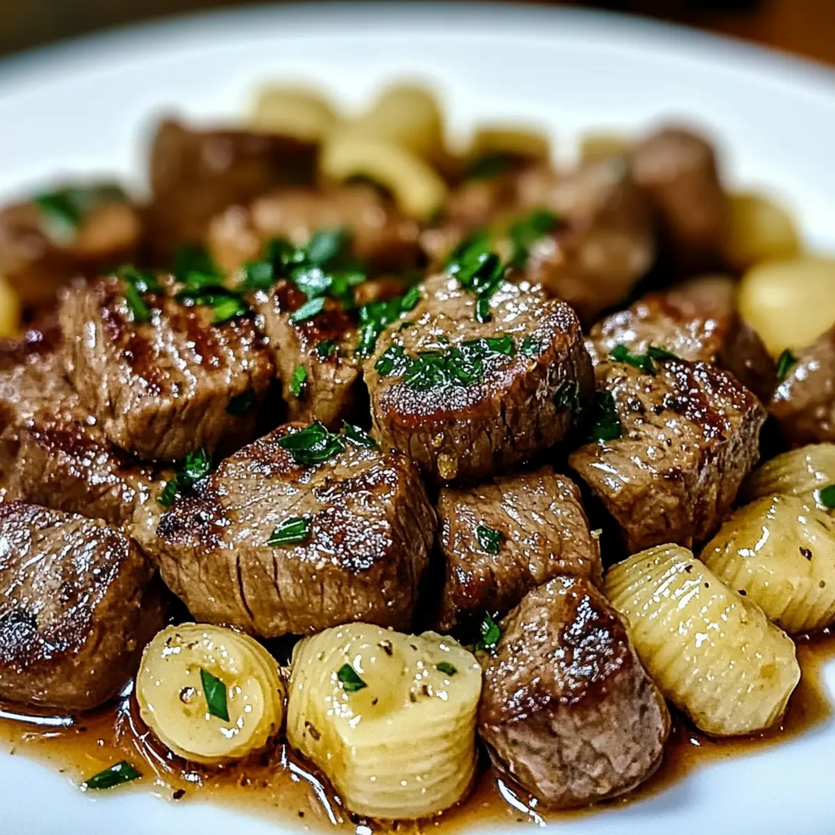 Garlic Butter Steak Bites