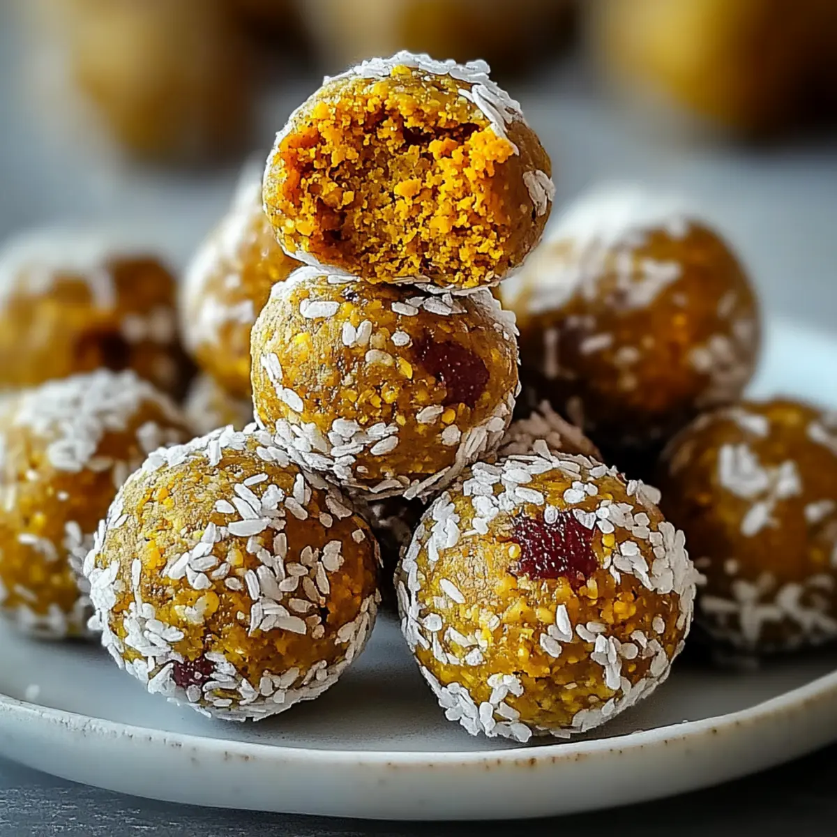 Ginger Turmeric Energy Balls