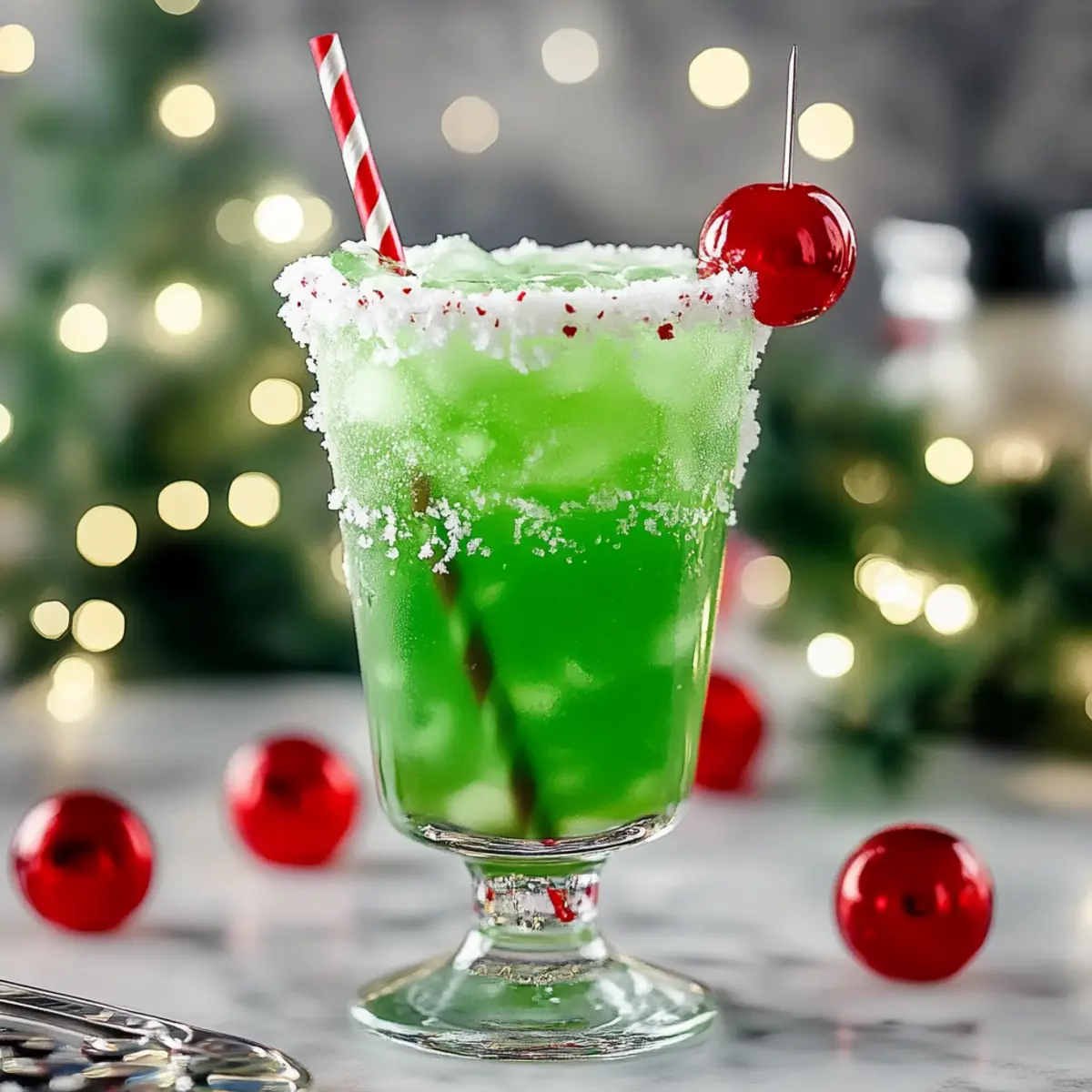 Grinch Cocktail