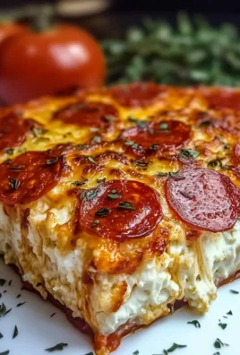 Pizza Style Cottage Cheese Bake