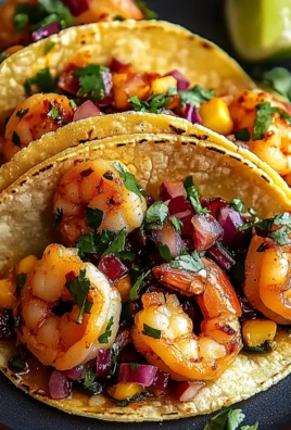 Honey Chipotle Shrimp Tacos