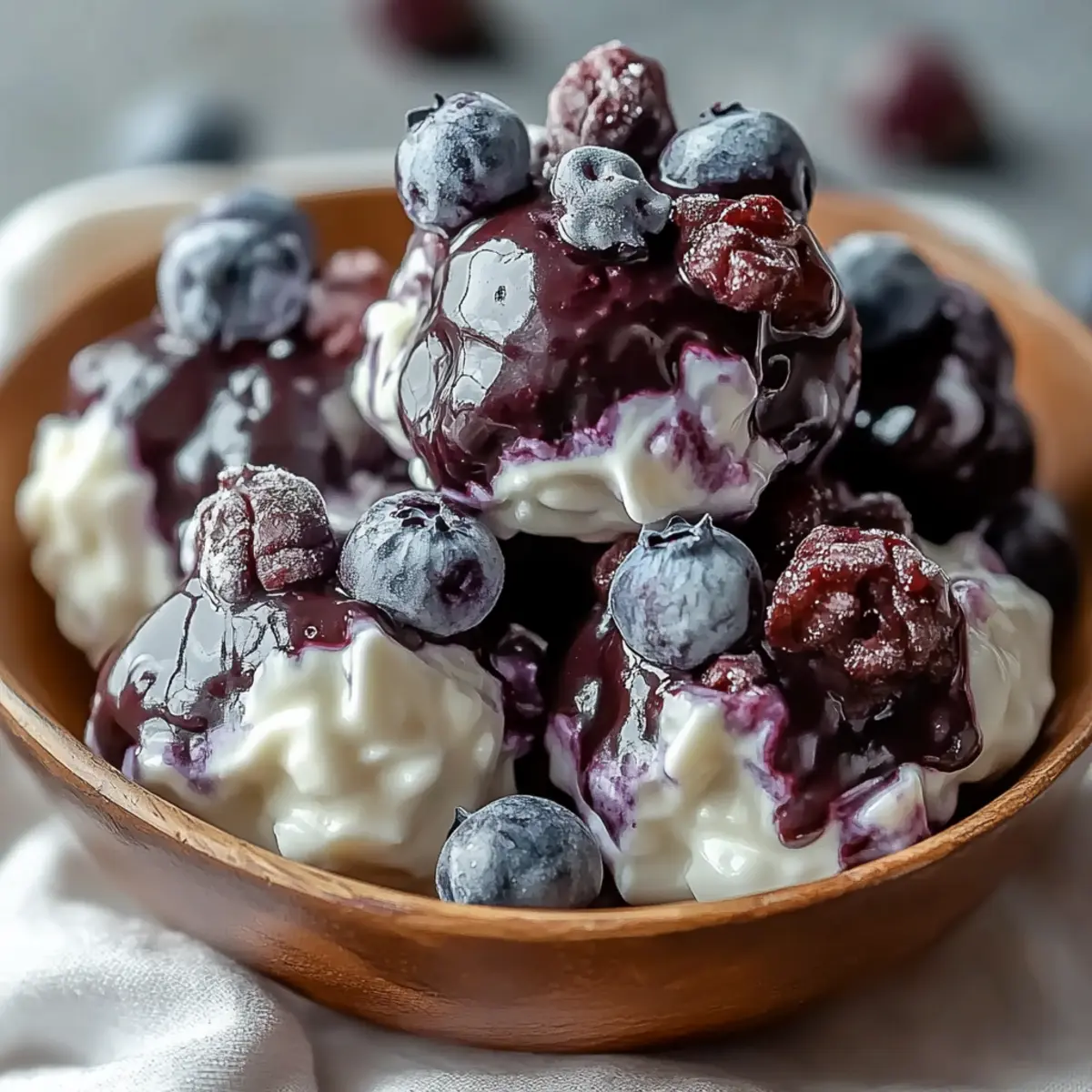 Blueberry Yogurt Clusters