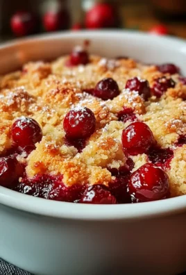 Crispy Cranberry Cobbler