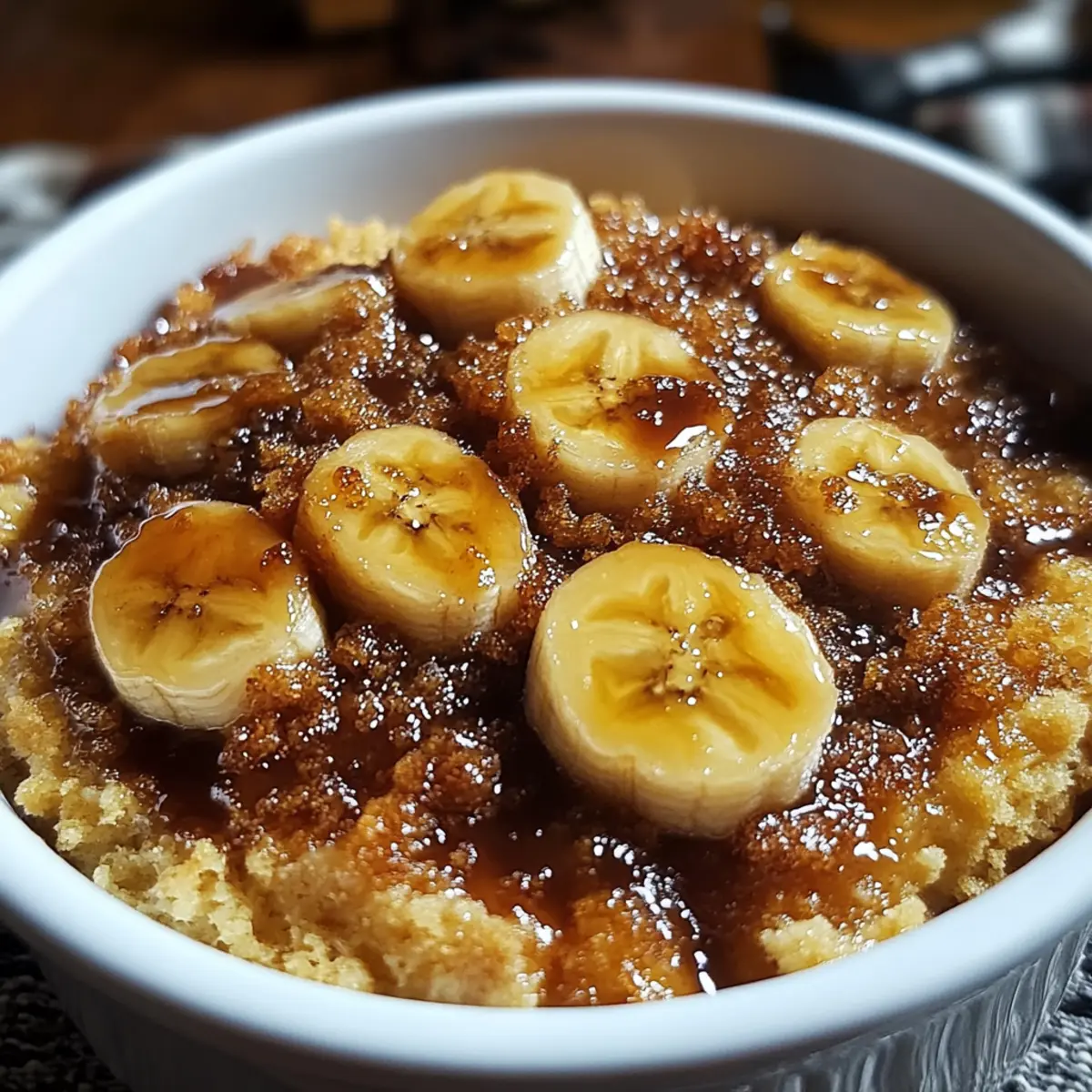 Bananas Foster Cobbler