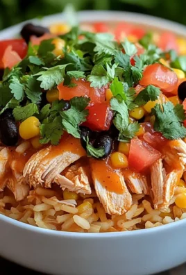 Southwest Crock Pot Chicken and Rice