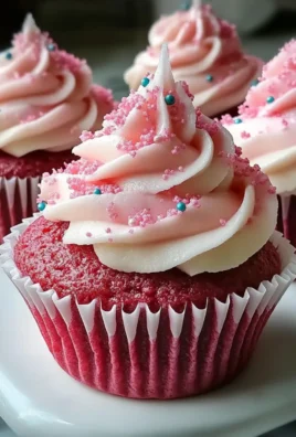 Pink Velvet Cupcakes
