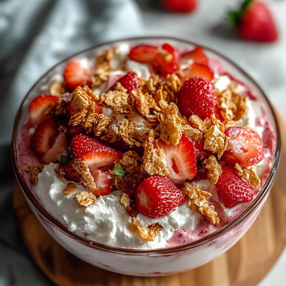 Strawberry Crackle Salad