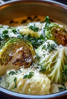 Herby Cabbage in Parmesan Broth