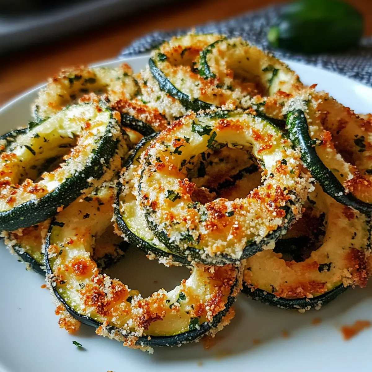Parmesan Zucchini Rings