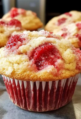 Double Strawberry Muffins