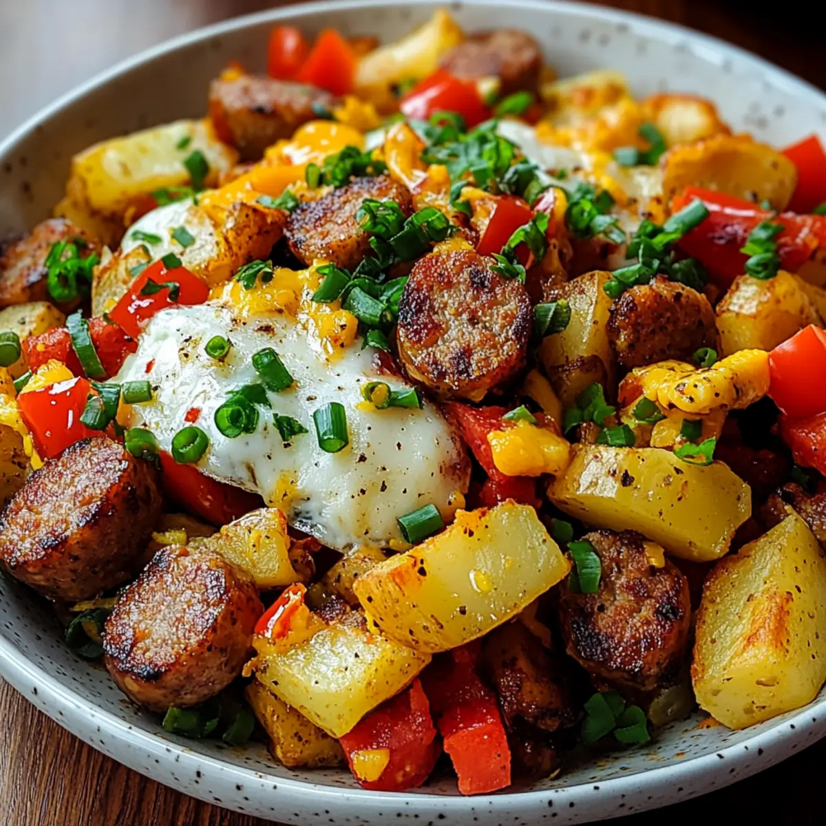 Sausage and Potato Breakfast Bowls