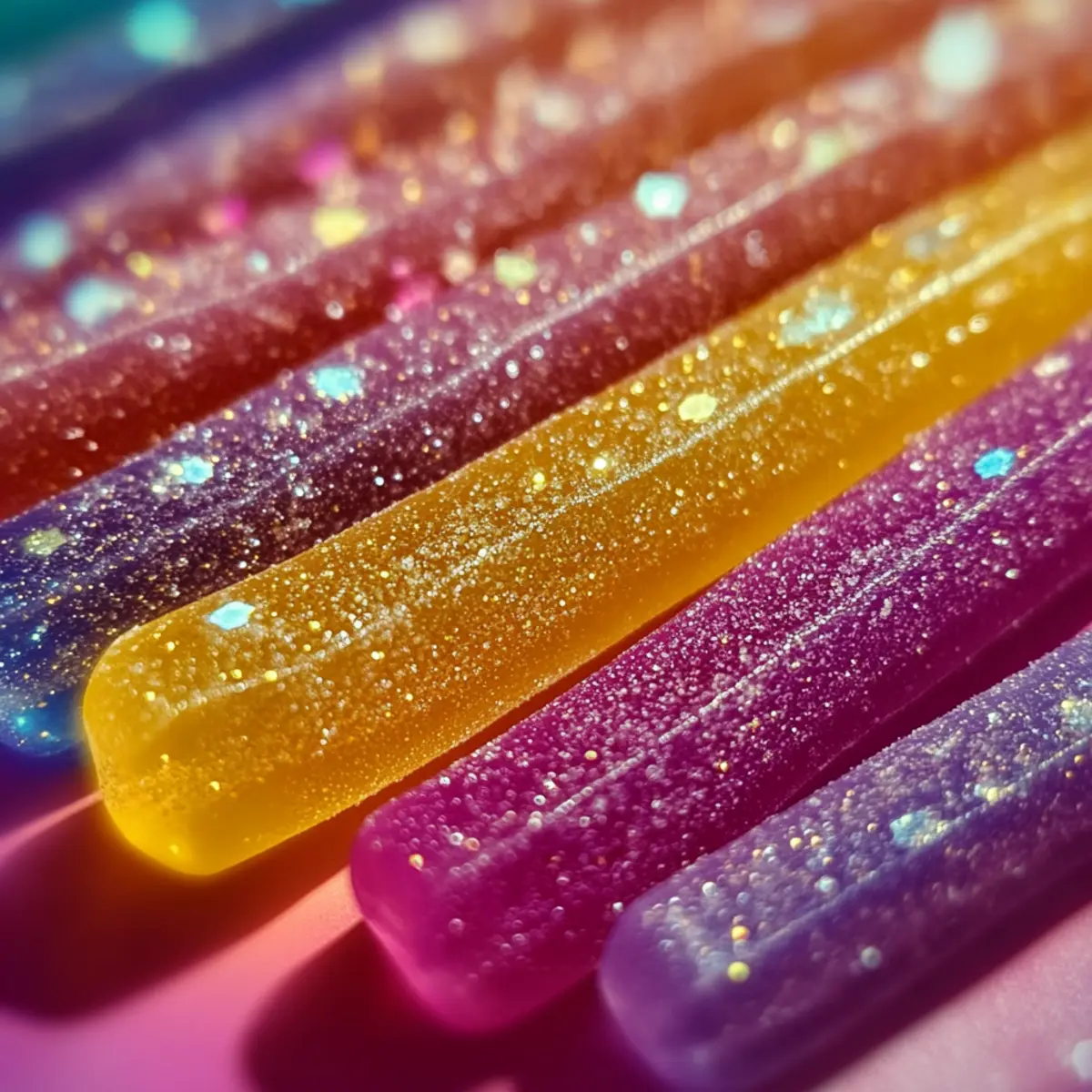 Tequila Stardust Gummy Wands