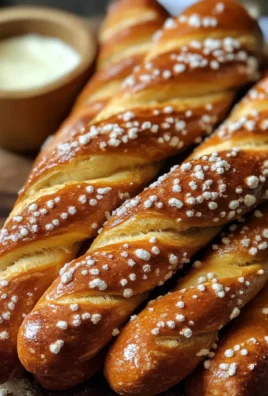 German Soft Pretzel Sticks